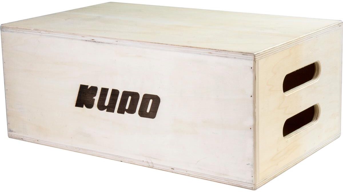 Kupo 20x12x8&quot; Wooden Apple Box, Full, Natural