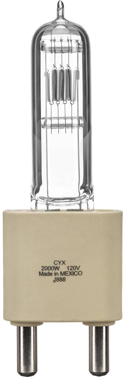 Lamp CYX 2000W/120V Quartz Halogen Studio Lamp