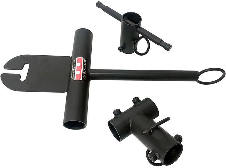 Matthews Menace Arm Kit for 1.50&quot; Schedule 40 Aluminum Pipe Rail