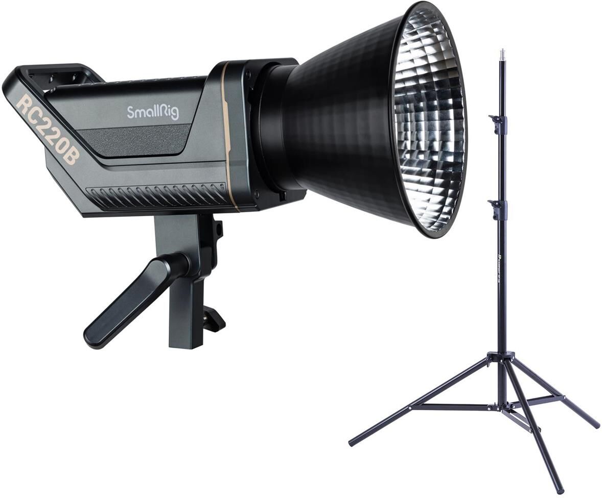 SmallRig RC 220B COB Bi-Color LED Video Light with Light Stand