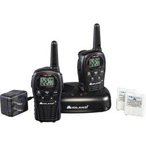 Midland 22 Channels 2 Way Radios With Charger, 24 Mile Range