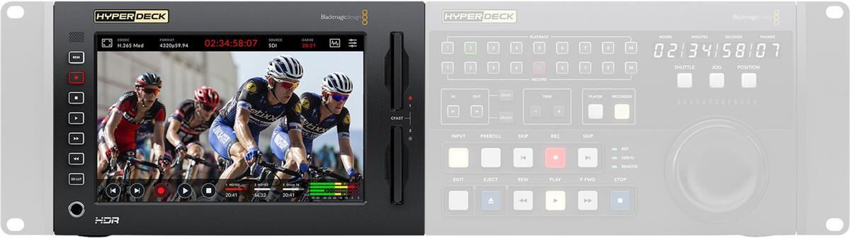 Blackmagic Design HyperDeck Extreme 8K HDR Broadcast Deck