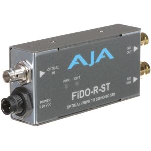 AJA FiDO-R-ST Optical Fiber ST to SDI Converter