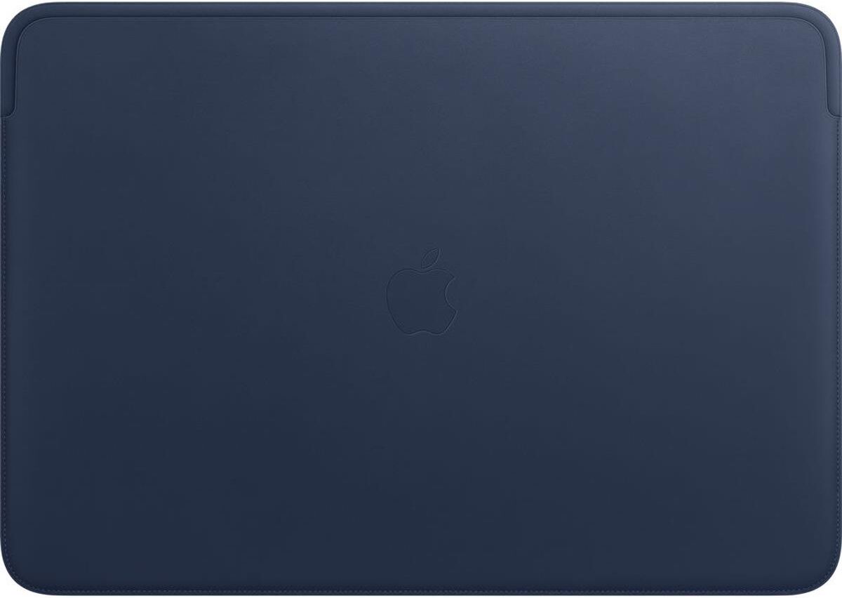 Leather Sleeve for Apple MacBook Pro 16&quot;, Midnight Blue