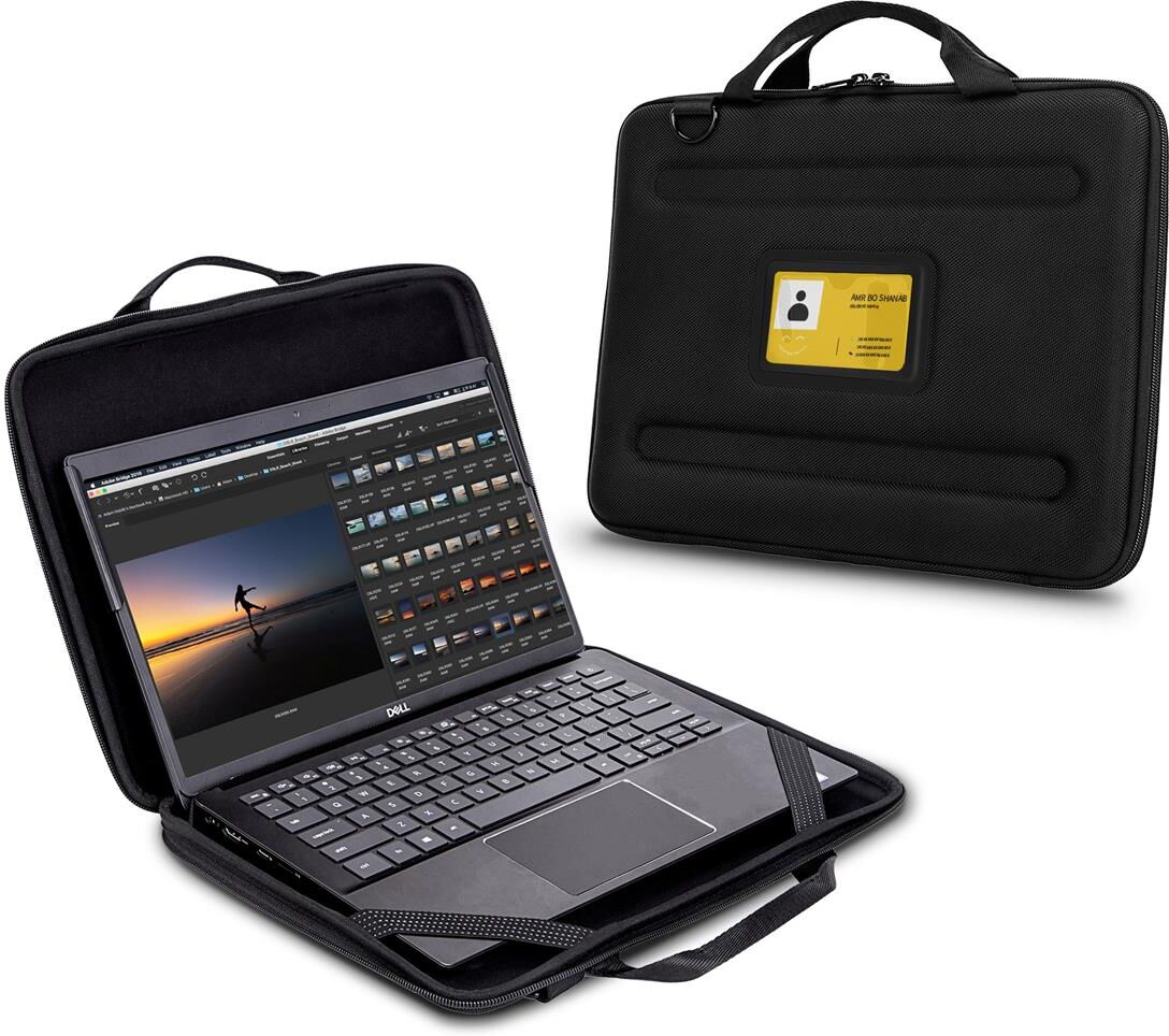 Techprotectus TechProtectus Work-In Case with Pocket for 11-12&quot; Chromebook/MacBook/Laptop