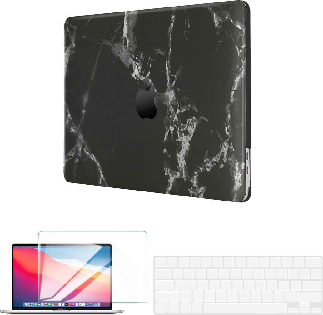 Techprotectus TechProtectus Hardshell Case for Apple 13&quot; MacBook Pro, Black Marble