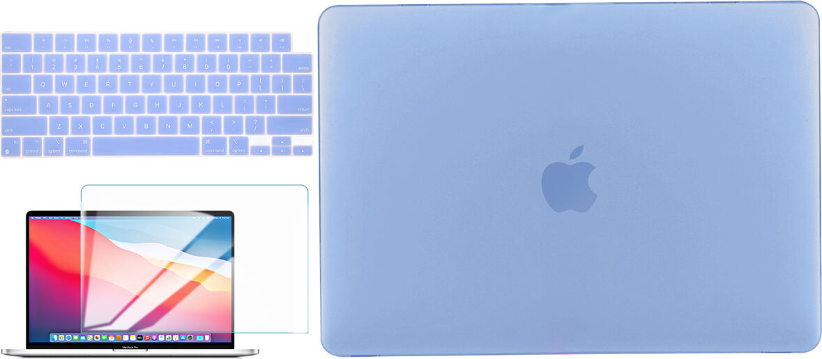 Techprotectus TechProtectus Colorlife Hardshell Case for 16&quot; MacBook Pro 2021, Serenity Blue