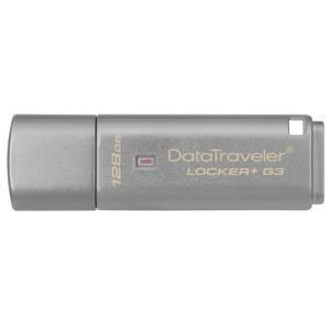 Kingston Technology 128GB DataTraveler Locker+ G3 USB 3.0 Flash Drive