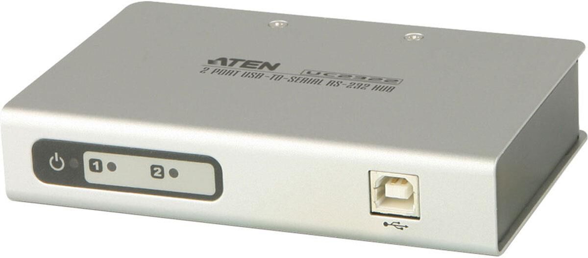 Aten UC2322 2-Port USB to Serial RS-232 Hub