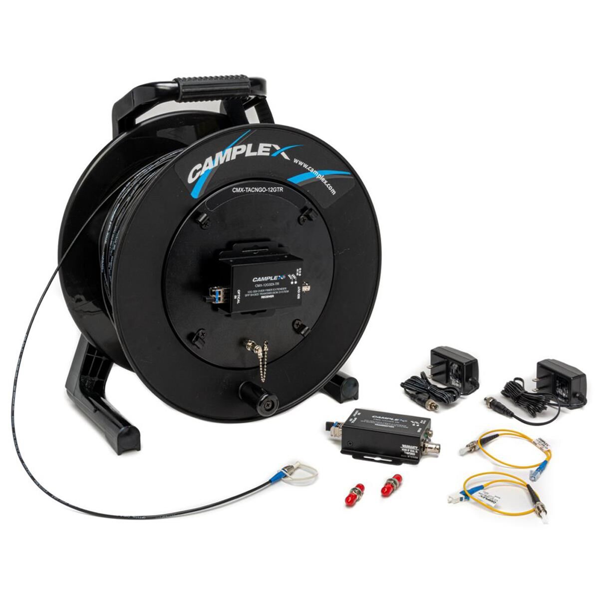 Camplex CMX-TACNGO 12G-SDI 1000' Extender with Tactical Cable Reel System