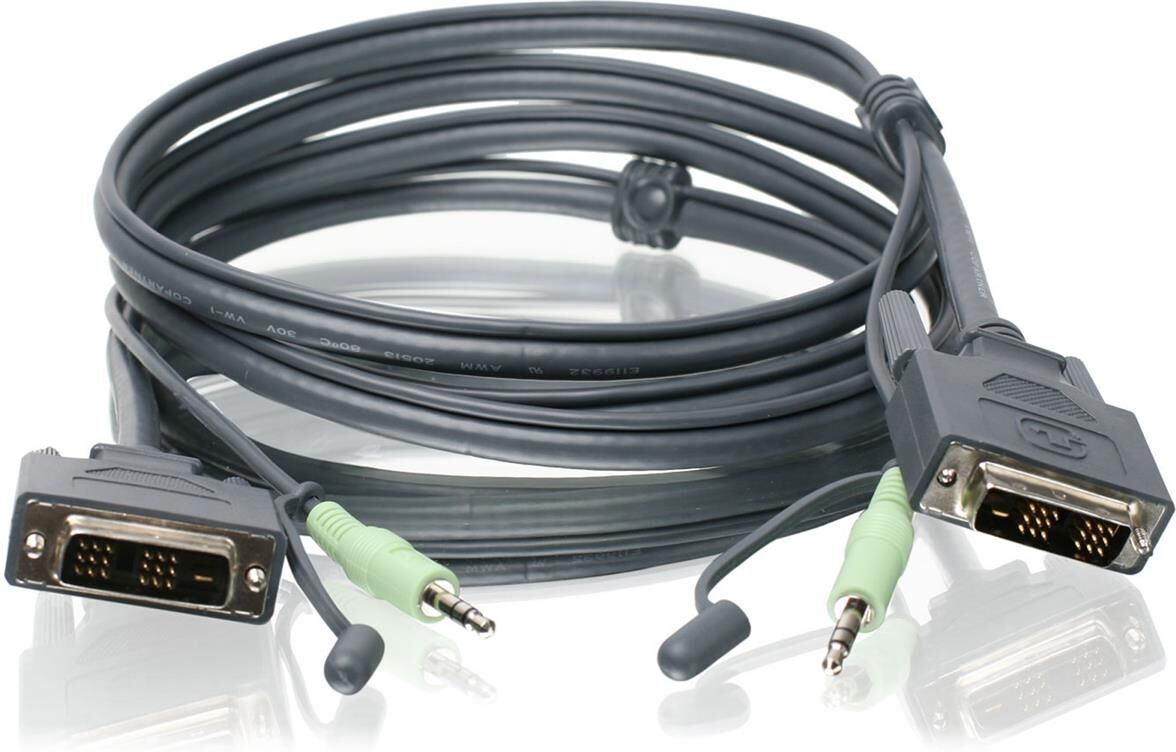 IOGear 6' DVI-D Video Cable with Audio