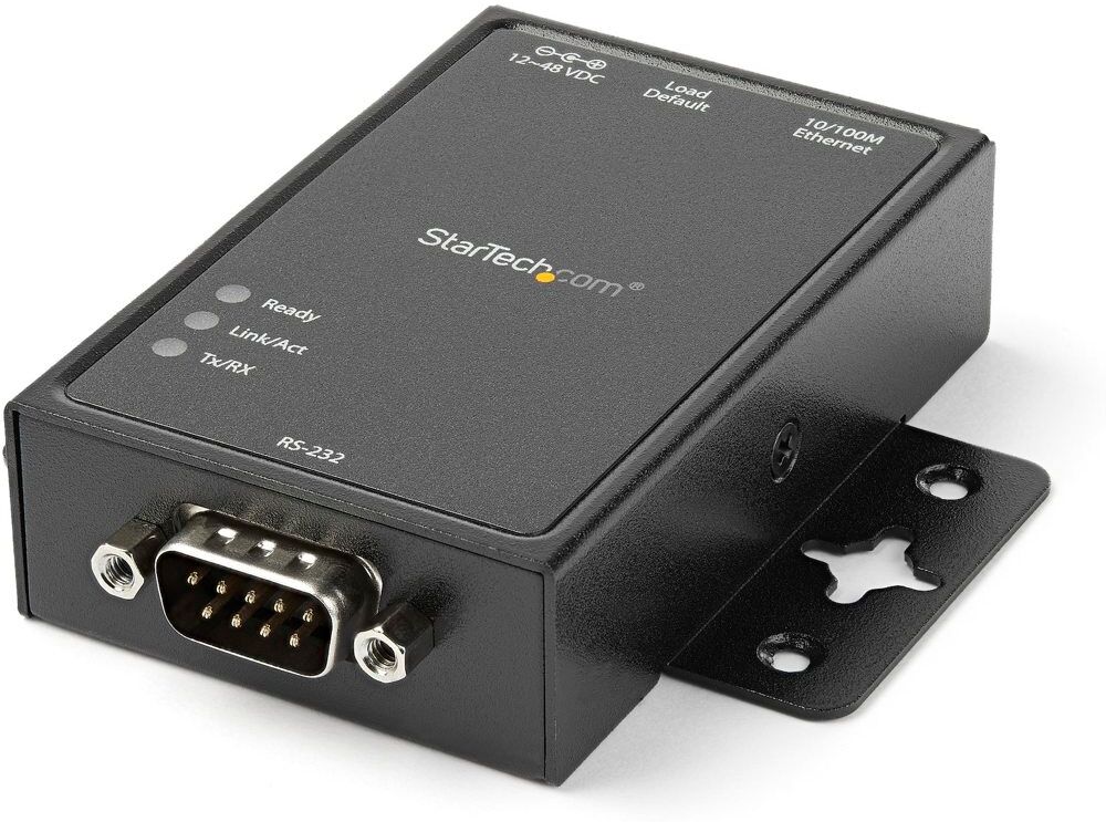 StarTech 1 Port RS232 Serial-to-IP Ethernet Device Server