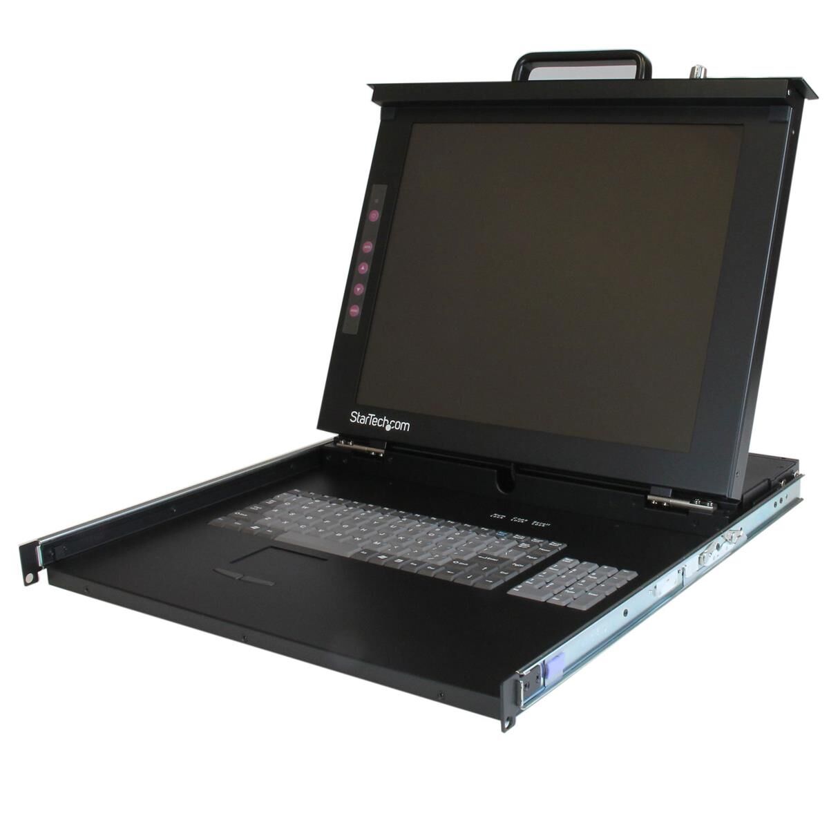 StarTech 17&quot; 1U Folding Rackmount LCD Console with USB and PS/2 Ports