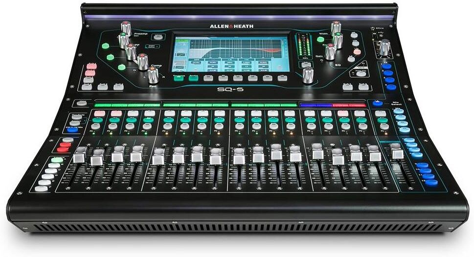 Allen & Heath Allen &amp; Heath SQ-5 48-Channel/36-Bus Digital Mixer with 16+1 Motorized Faders