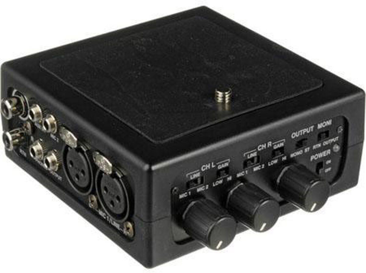 Azden FMX-DSLR Portable Audio Mixer for Digital-SLR Camera