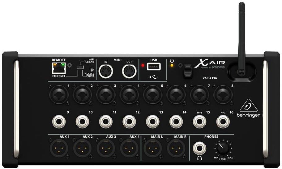 Behringer X Air XR16 Digital Mixer for iPad/Android Tablet