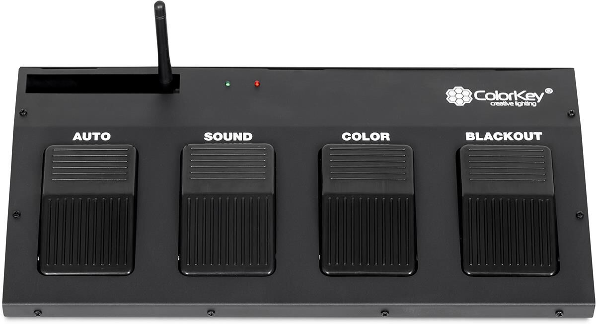 ColorKey Wireless Footswitch Controller for PartyBar Mobile and PartyBar Pro