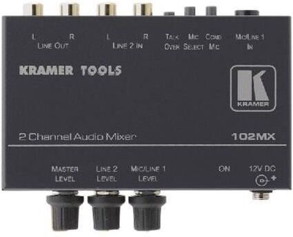 Kramer Electronics 102MX 2-Channel Stereo Audio Mixer