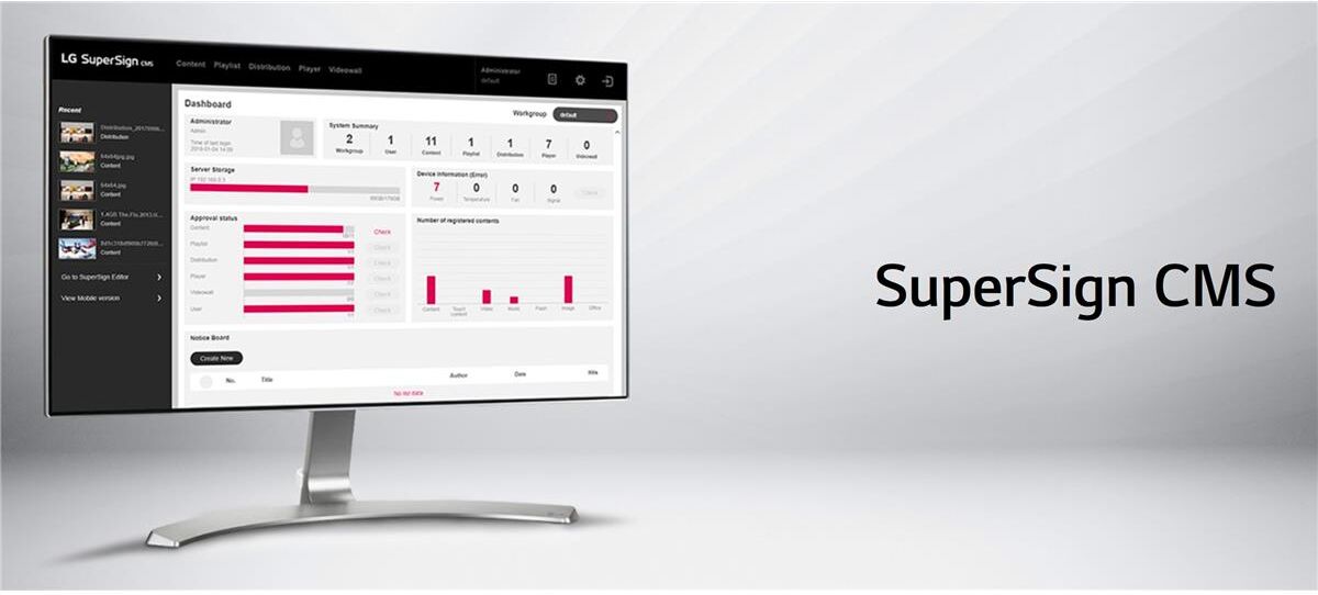 LG SuperSign CMS 4-Year Solution Renewal, Single User, Download