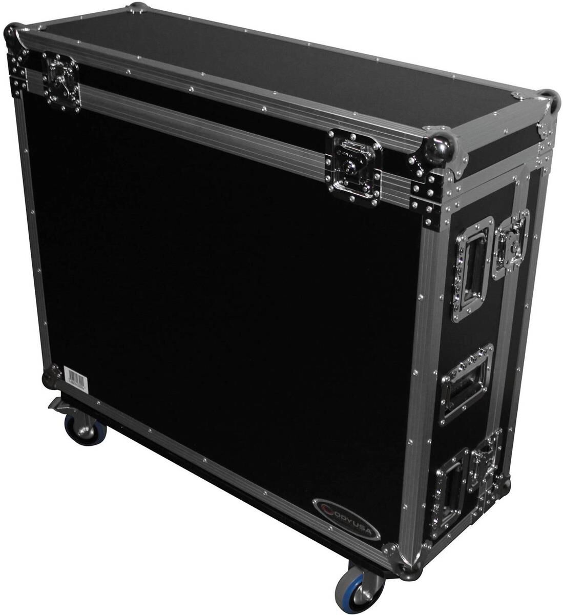 Odyssey Innovative Designs Odysseyy Flight Zone Behringer X32 Case w/Doghouse Cable Cover &amp; Wheels