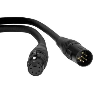 American DJ Accu-Cable 25' 5-Pin XLR Male to Female DMX Cable