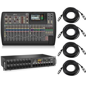 Behringer X32 40-Input 25Bus Digital Mixing Console W/Digital Snake S16/4x Cable