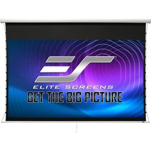Elite Screens Manual Tab-Tension 2 106&quot; Wall/Ceiling Mounted Projection Screen