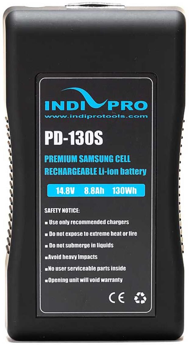 IndiPRO 130Wh V-Mount Li-Ion Battery