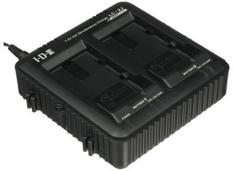 JVC LC-2J Dual Charger for SSL-50 7.4V Batteries