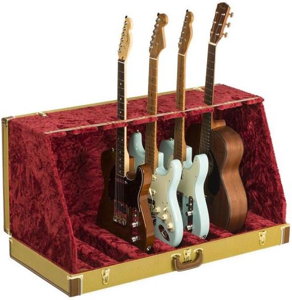 Fender Case Stand for 7 Classic Series Guitar, Tweed