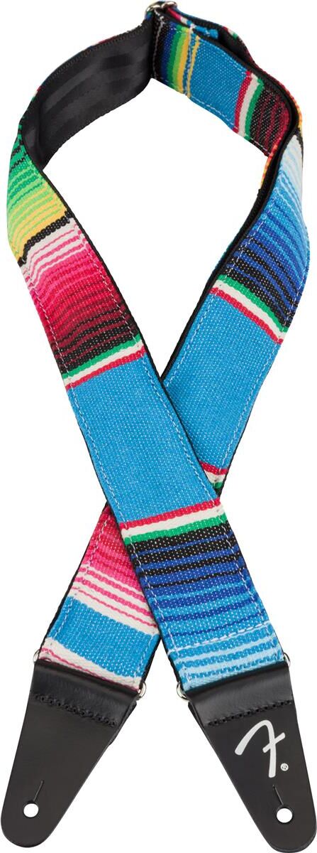 Fender 2&quot; Serape Strap, Blue Multi-Color