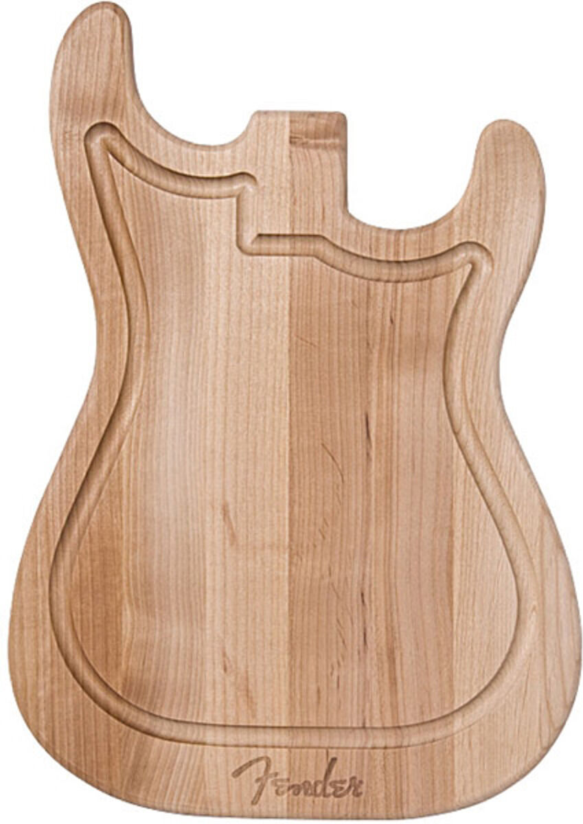 Fender Stratocaster Guitar Cutting Board