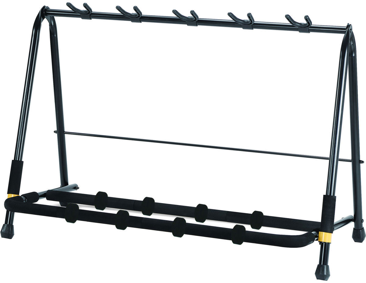 Hercules Stands GS525B 5-Space Multi-Guitar Display Rack