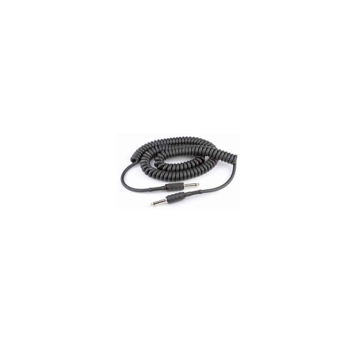 Lectrosonics MC16C 16' 1/4&quot; Phone Male to 1/4&quot; Phone Male Coiled Mic Cord