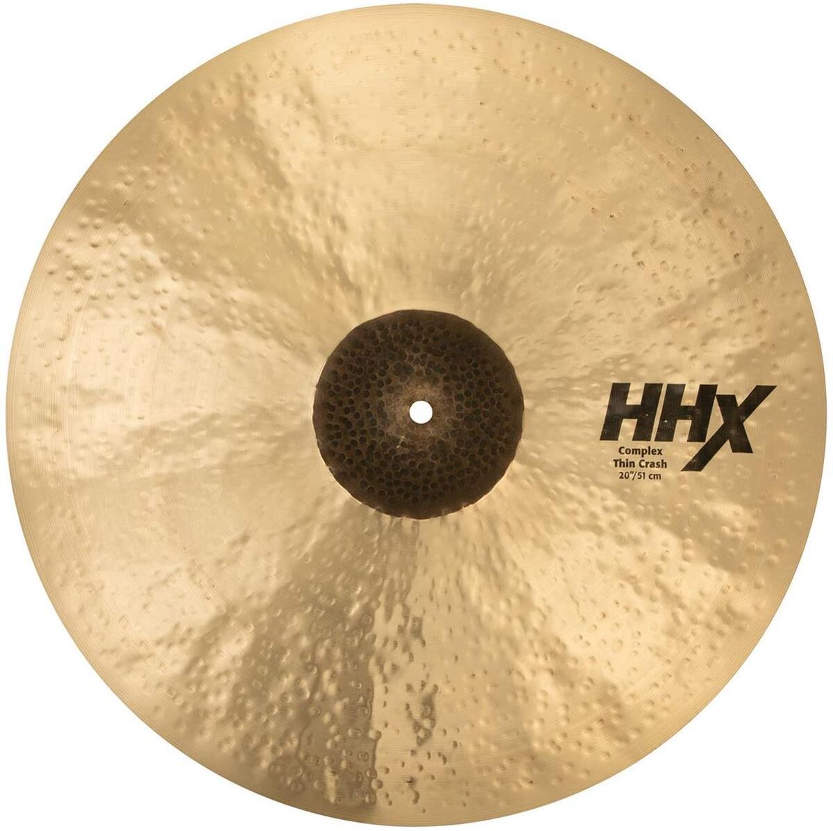 Sabian 20&quot; HHX Complex Crash Cymbal, Thin, Natural Finish