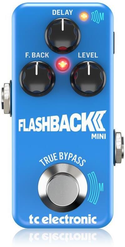 TC Electronic Flashback 2 Mini Delay Legendary Ultra-Compact Delay Pedal