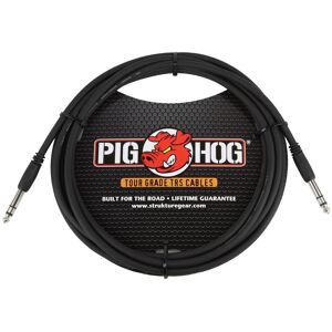 Pig Hog 15' 1/4&quot; TRS to 1/4&quot; TRS Cable