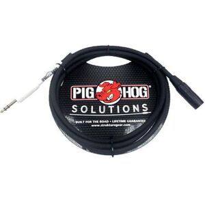 Pig Hog 6' XLR Male to 1/4&quot; TRS Cable