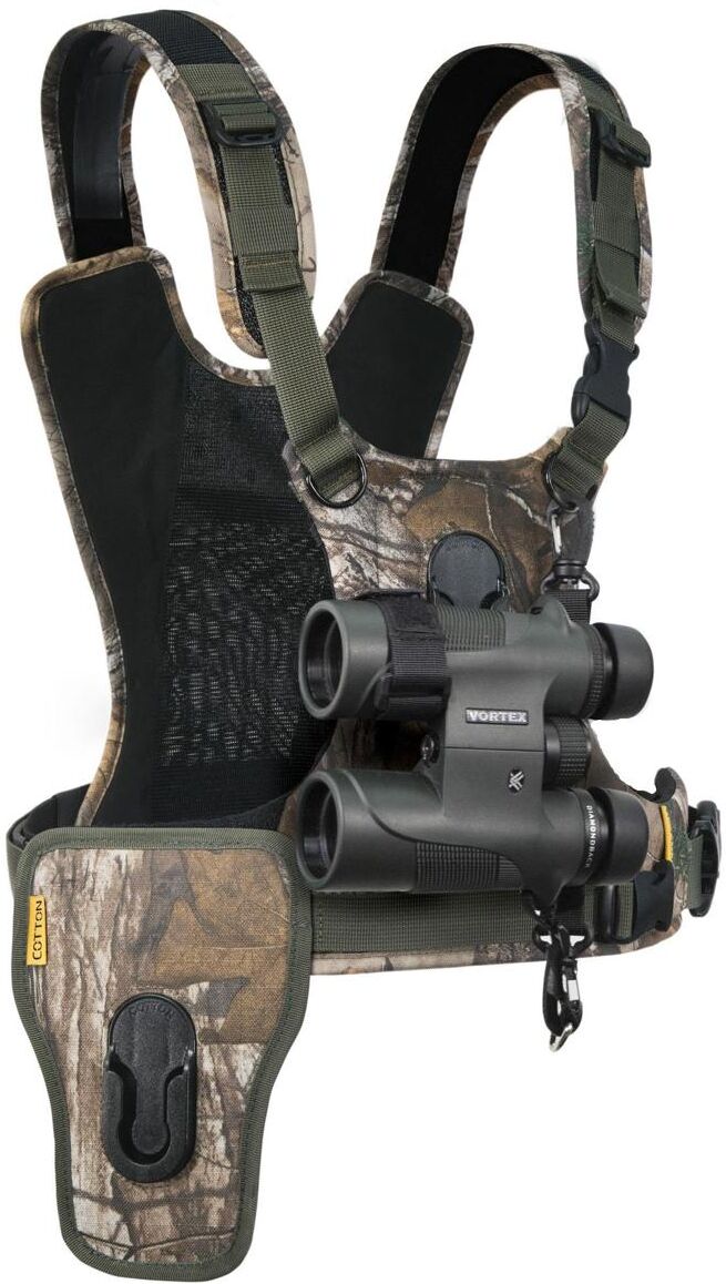 Cotton Carrier G3 Harness System for Binoculars &amp; Camera, Realtree Xtra Camo