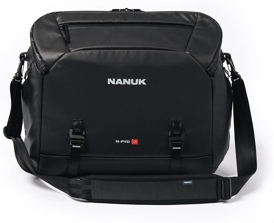 Nanuk N-PVD Messenger Bag for Camera and Drone, Black 15L