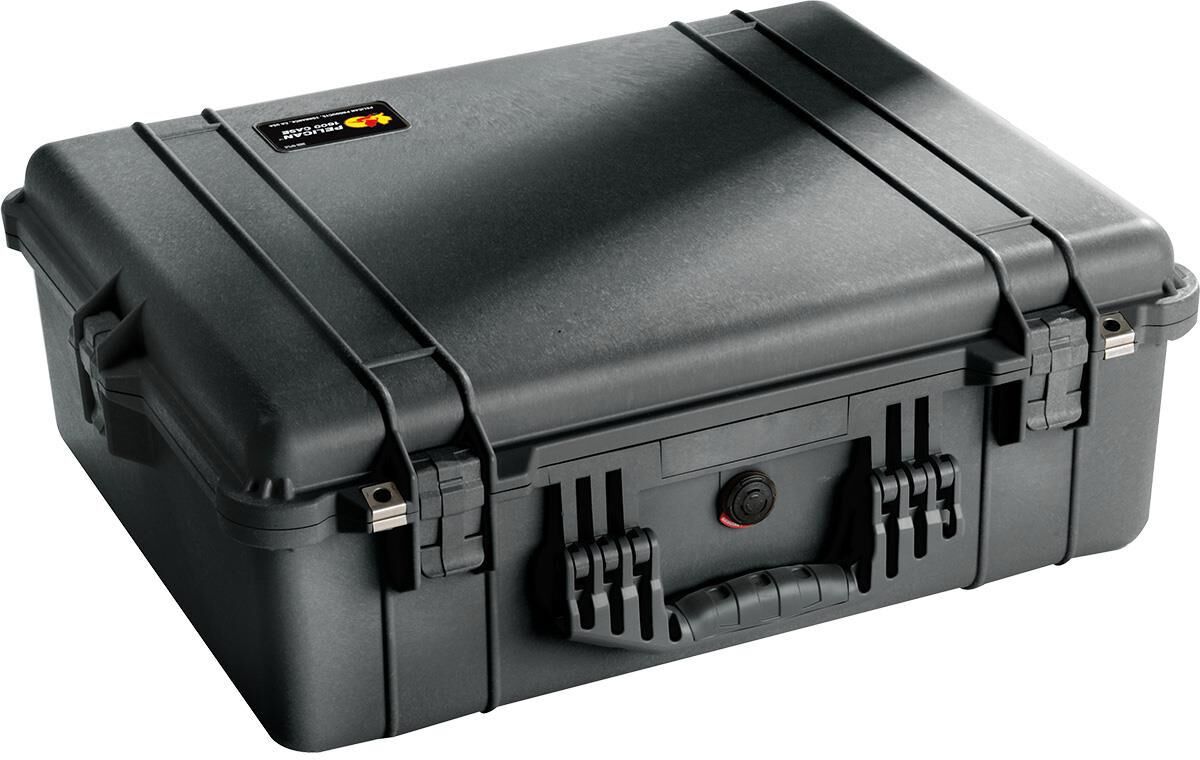 Pelican 1600TP Large Case with TrekPak Divider System and 1603 O-Ring, Black