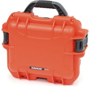 Nanuk Small Series 905 NK-7 Resin Waterproof Protective Case with Foam, Orange