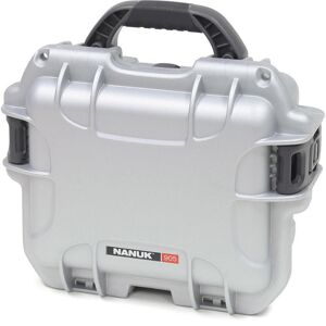Nanuk Small Series 905 NK-7 Resin Waterproof Protective Case with Foam, Silver