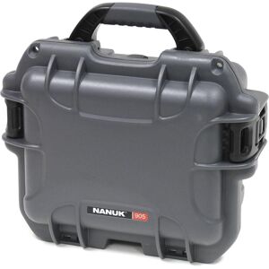 Nanuk Small Series 905 NK-7 Resin Waterproof Protective Case with Foam, Graphite