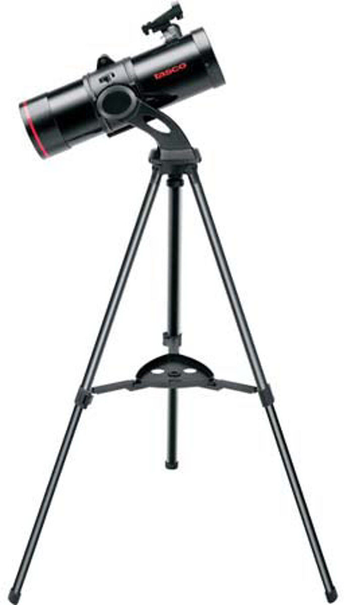 Tasco Spacestation 114mm Reflector ST with Red Dot Starpointer Finderscope