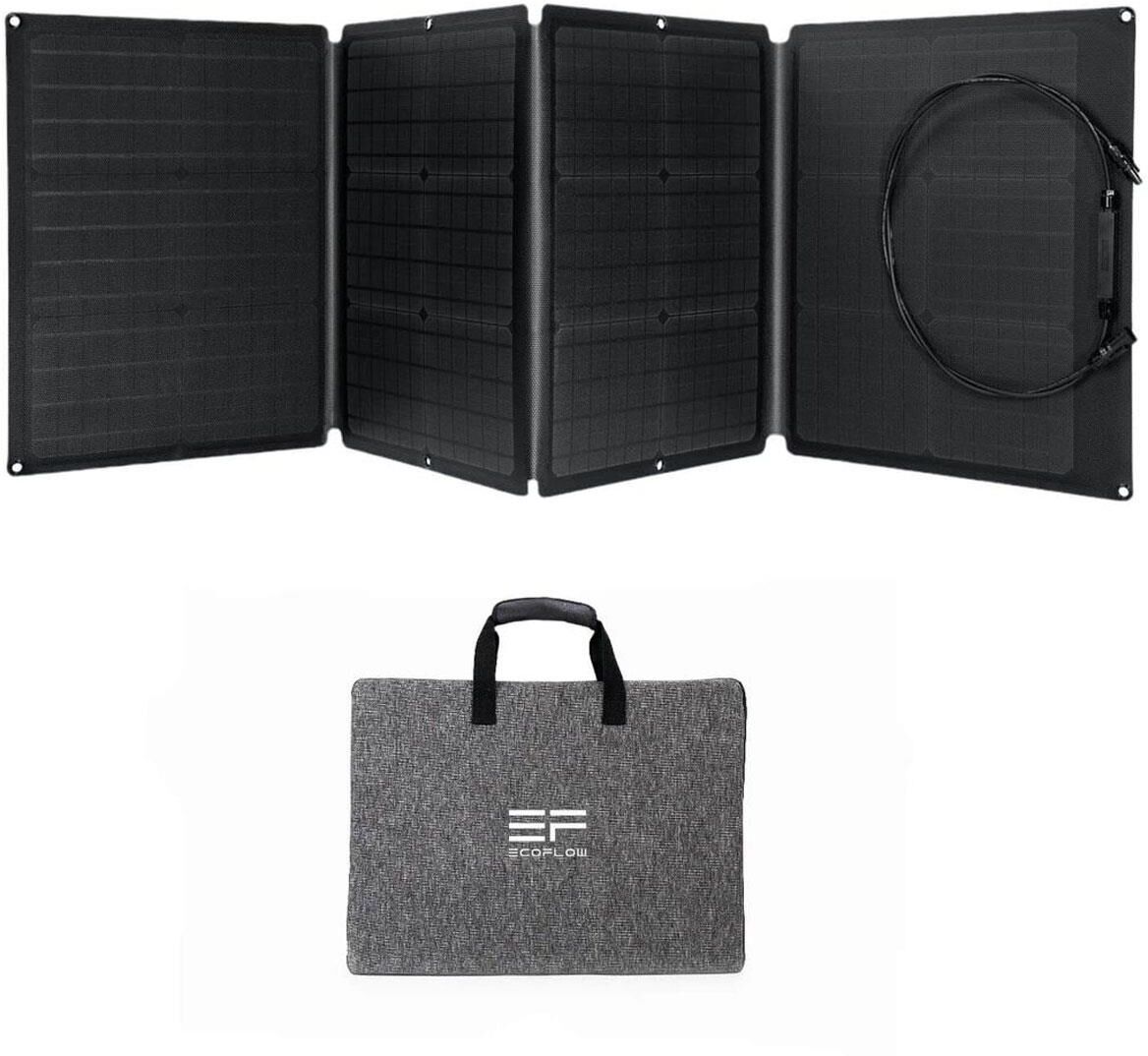 EcoFlow 110W Folding Solar Panel Charger