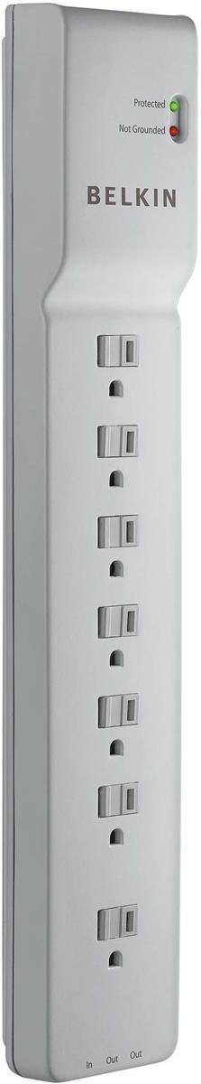 Belkin BE107200-06 Surgemaster 7Outlet Surge Suppressor