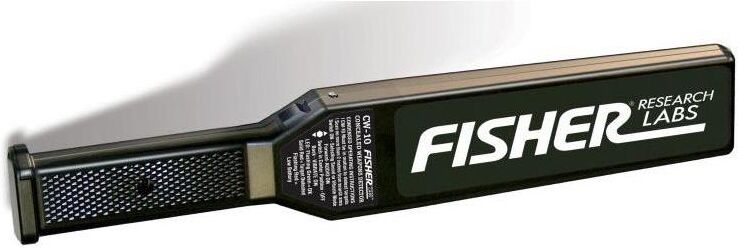 Fisher Research Labs CW-10 Hand-Held Metal Detector, Operating Frequency 110 kHz