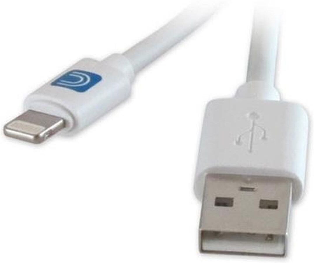 Hamilton Buhl HamiltonBuhl Lightning Male to USB A Male Cable, 6', White