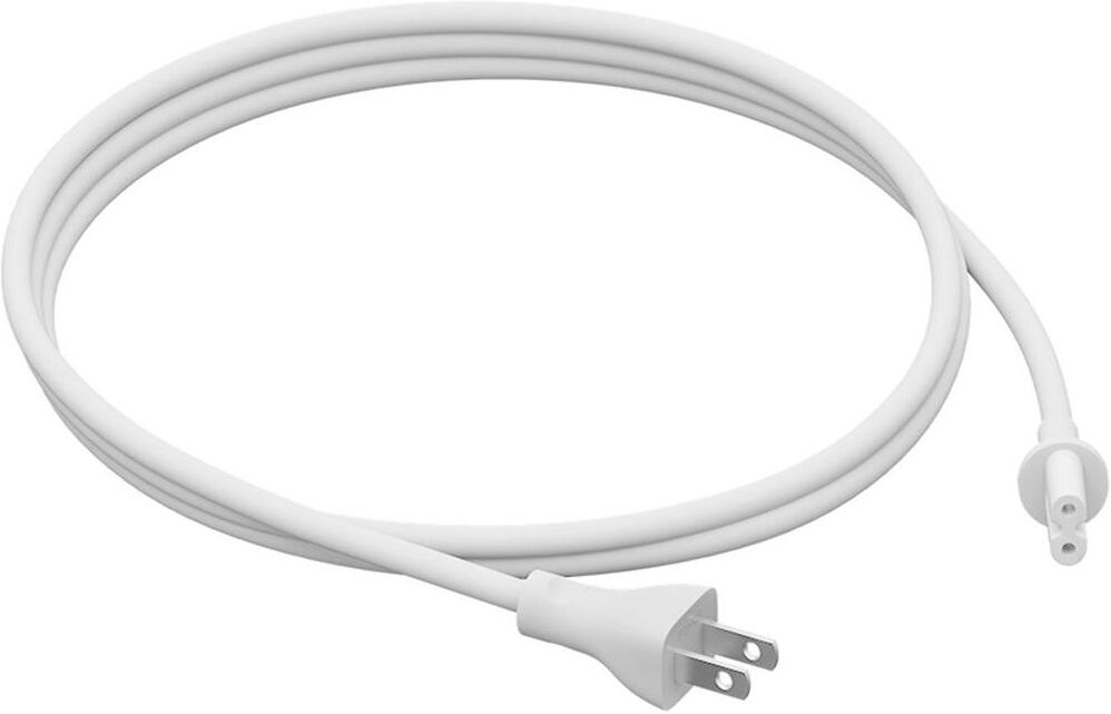 Sonos 11.5' Long Power Cable for Play:5, Beam and Amp, White